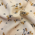 Tessuto twill di viscosa stampato 100% rayon